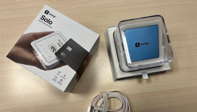 Solo lo 0,8%, Sempre Connesso | POS SumUp Solo con Sim